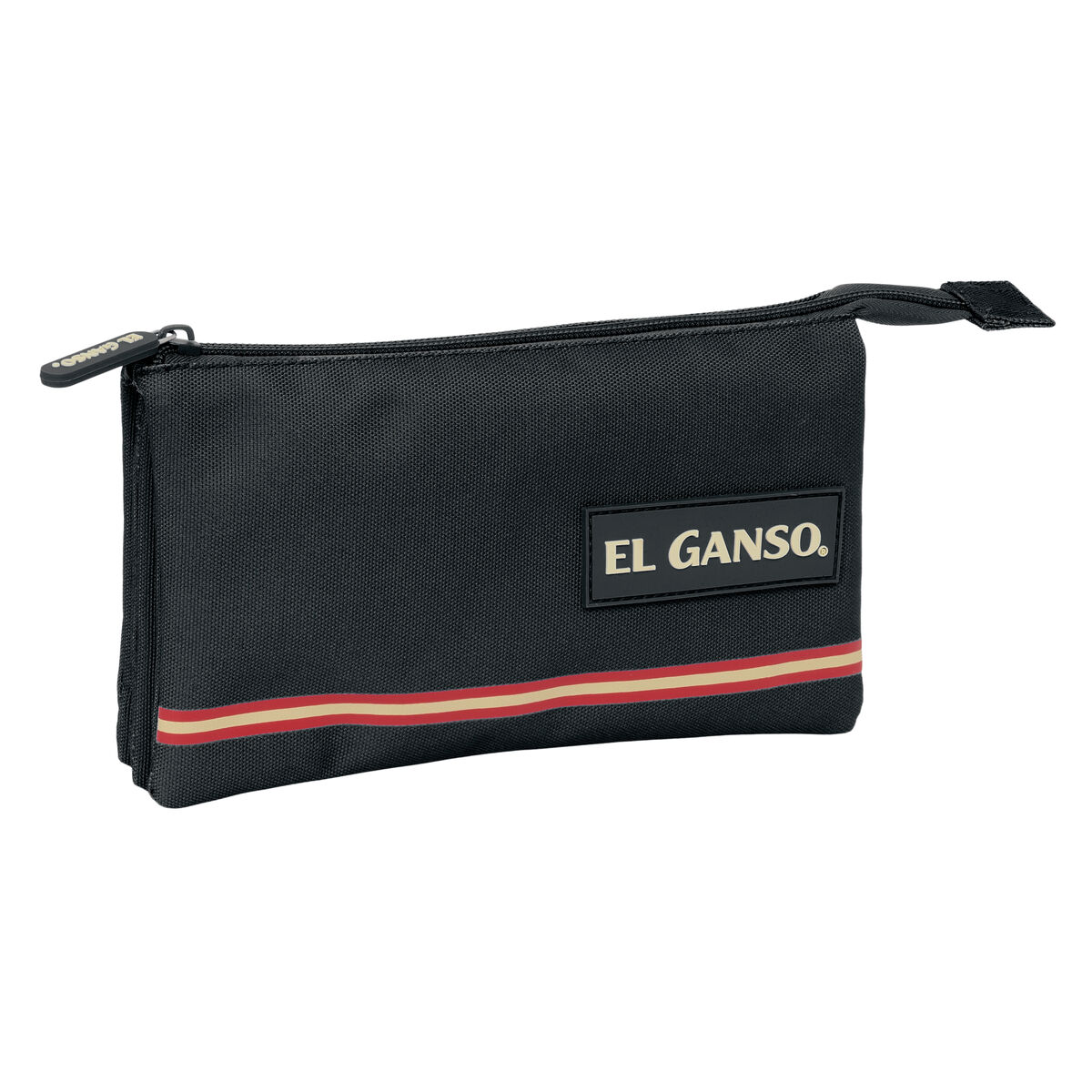 Tredubbel Carry-all El Ganso Svart 22 x 12 x 3 cm