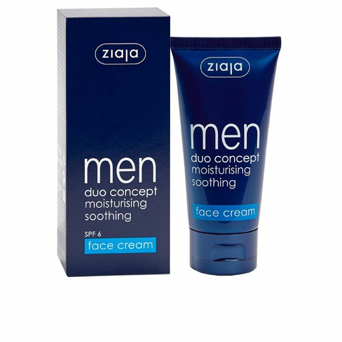 Fuktgivande ansiktskräm Ziaja Men Spf 6 50 ml - 2