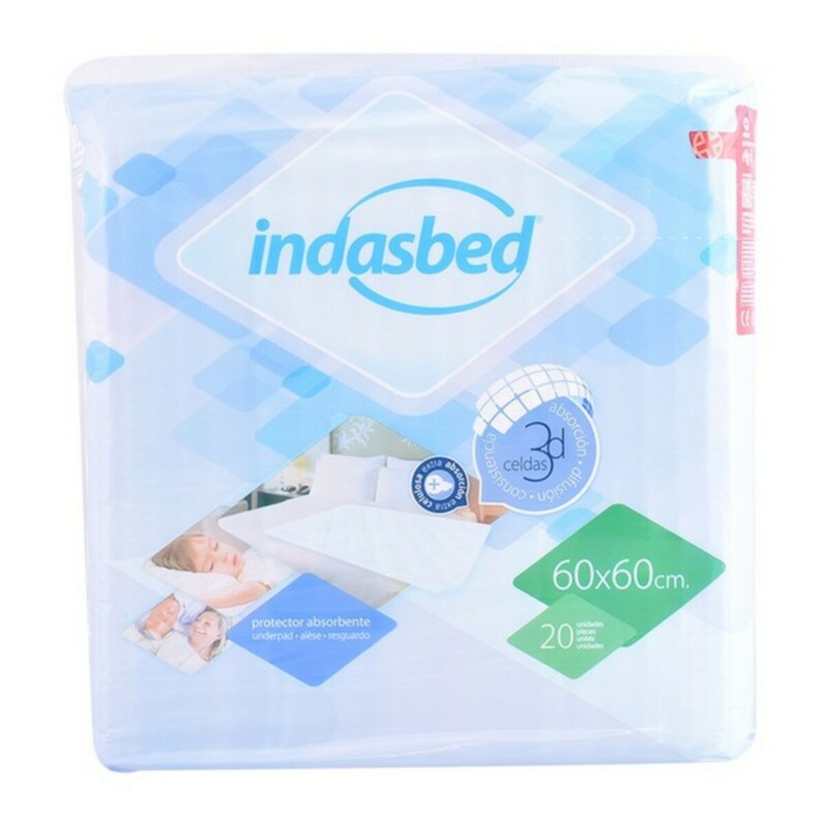 Inkontinensskydd Indasbed Indasec 20 antal - 2