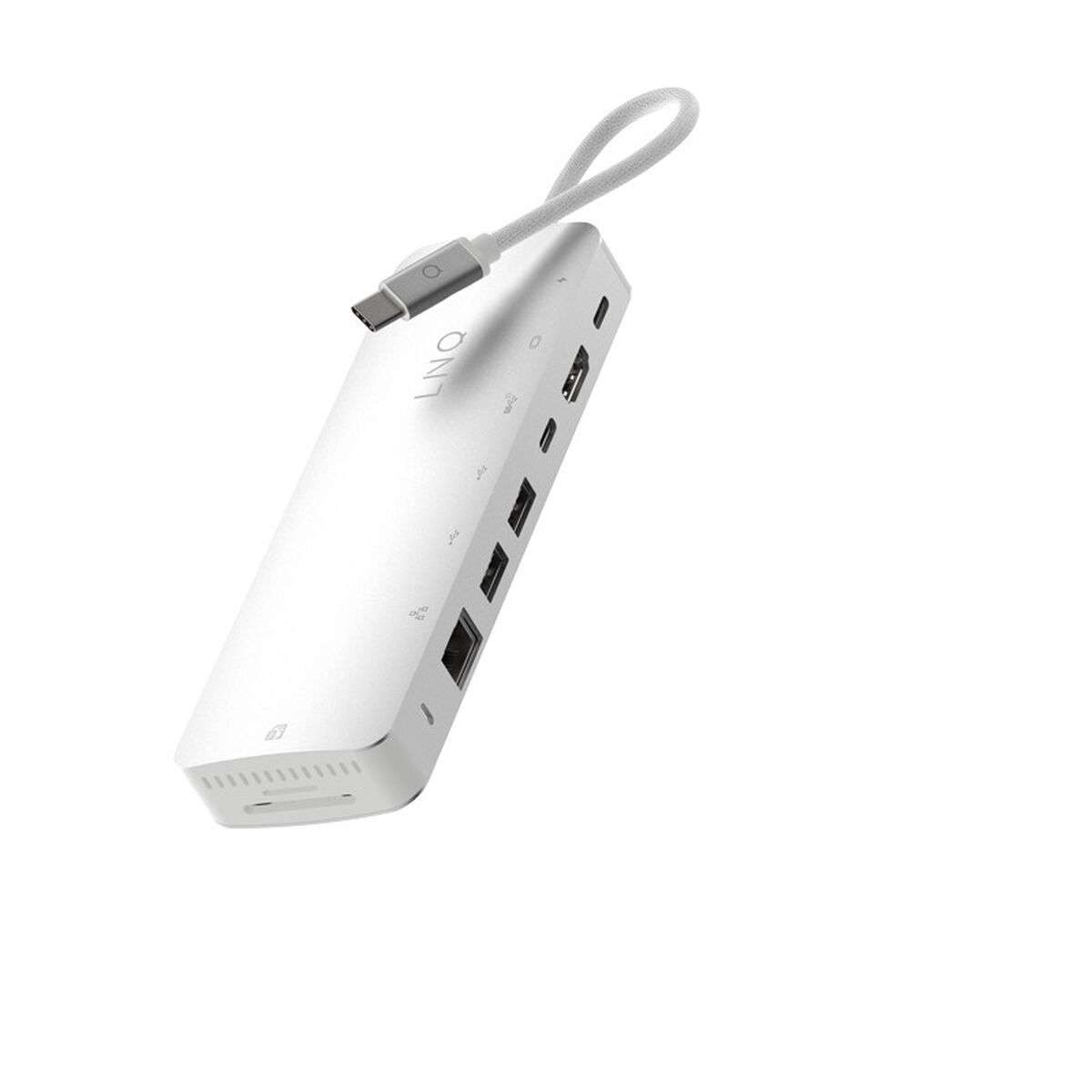 USB-HUB LINQ LQ49091PS Grå