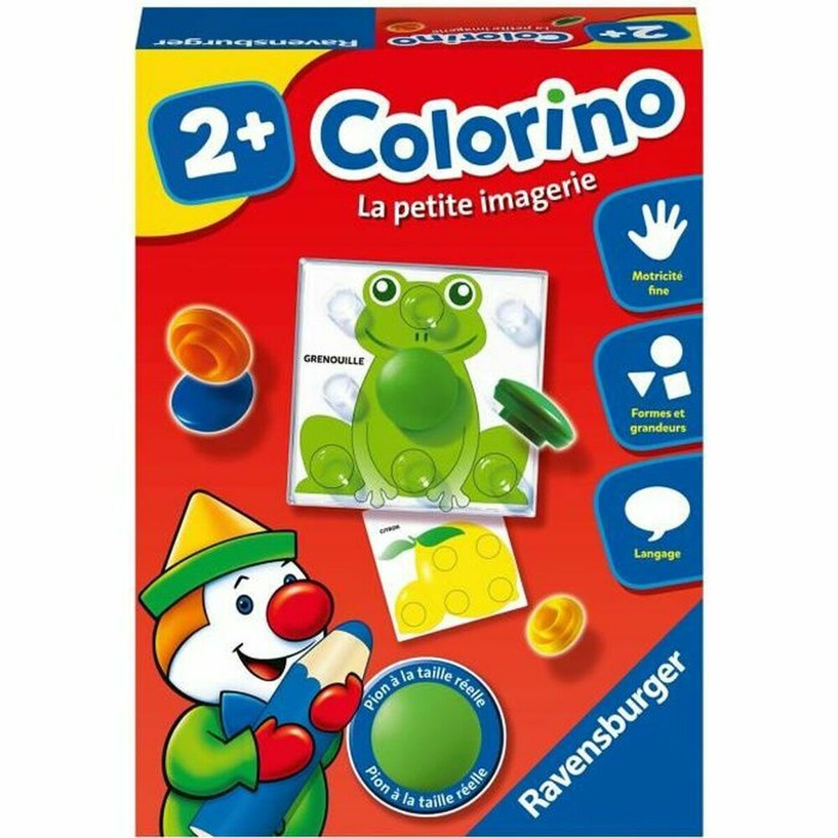 Sällskapsspel Ravensburger Colorino The little imagery (FR) Orange (Franska)