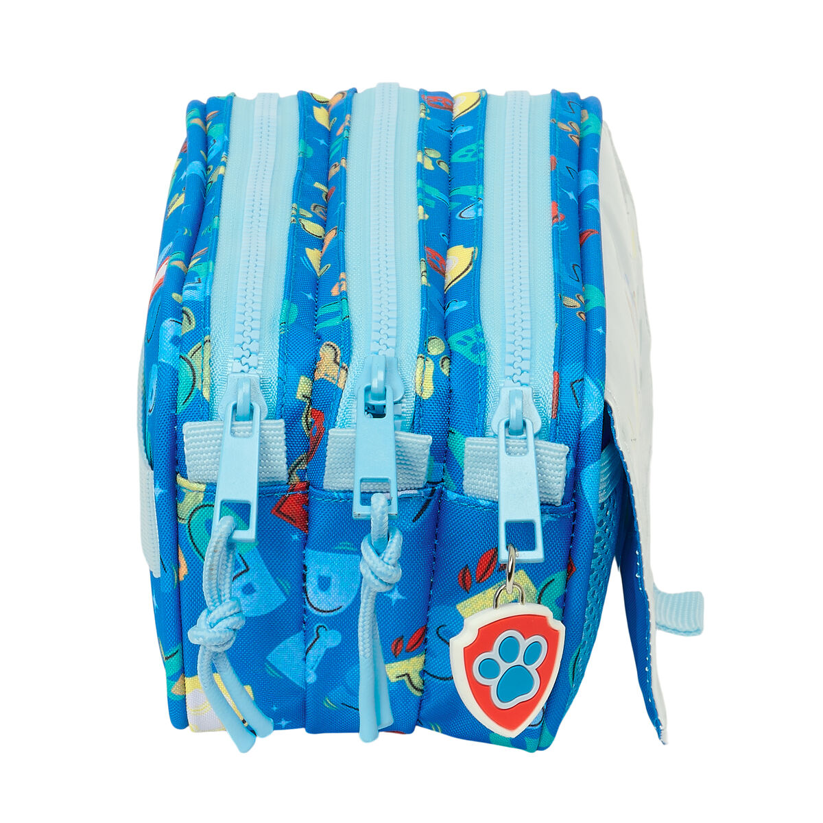Tredubbel Carry-all The Paw Patrol Pups rule Blå 21,5 x 10 x 8 cm - 3
