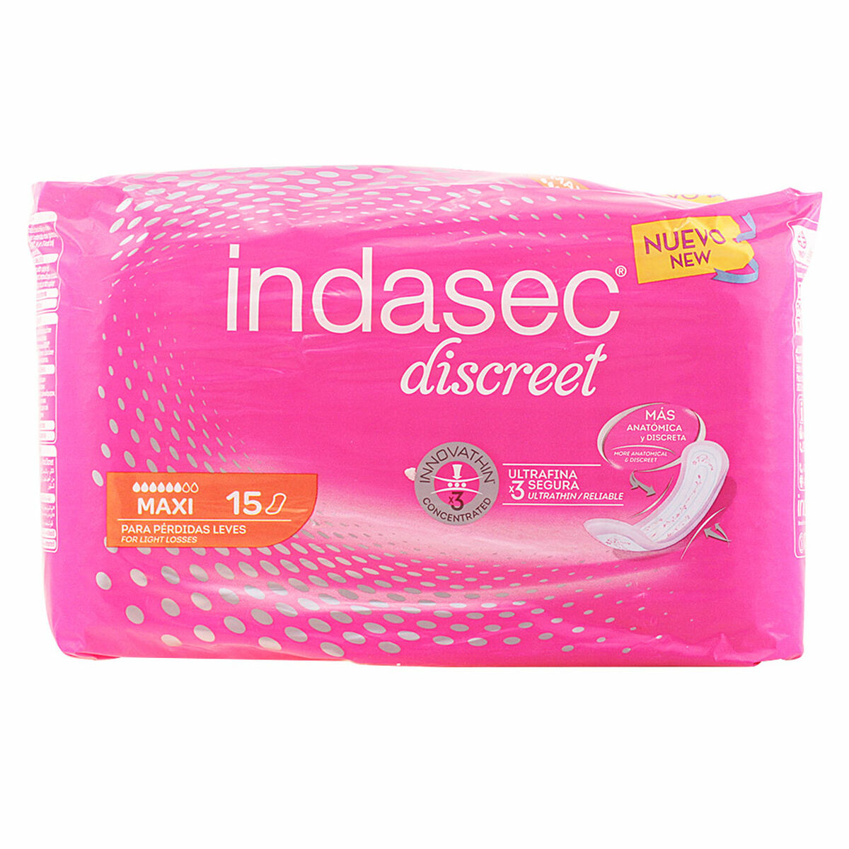 Inkontinensbinda Discreet Maxi Indasec () - 3