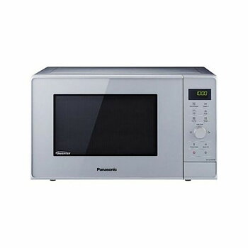 Mikrovågsugn med Grill Panasonic NN-GD36HMSUG 1000 W 23 L Silvrig