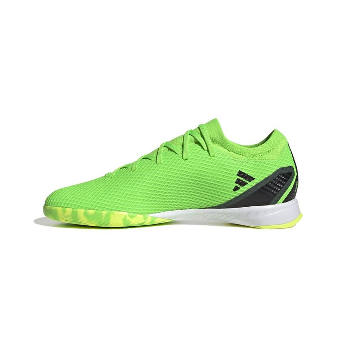 Fotbollsskor för inomhusbruk för vuxna Adidas X Speedportal.3 Grön - 2