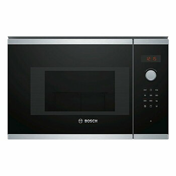Mikrovågsugn med Grill BOSCH BEL523MS0 20 L LED 1270W Svart Svart/Silvrig Silvrig 800 W 20 L