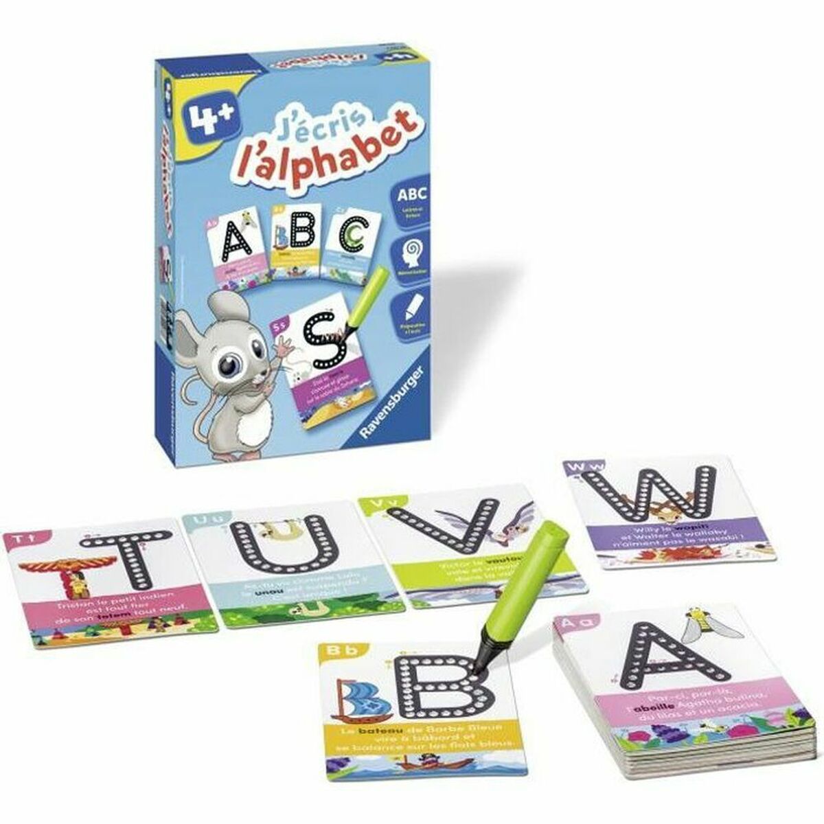 Utbildningsspel Ravensburger I write the alphabet
