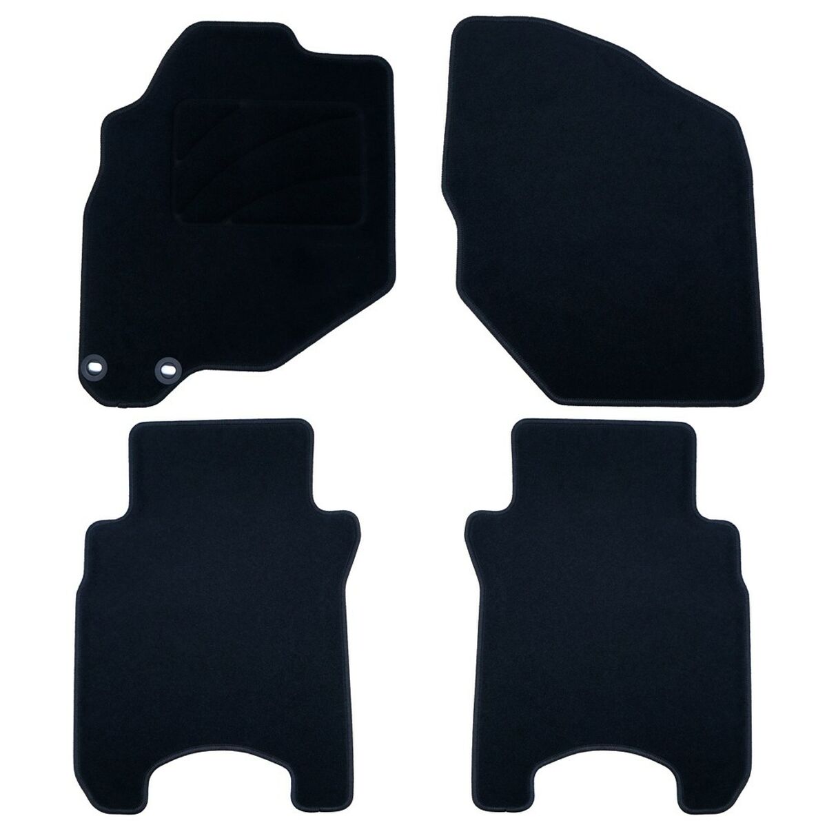 Set med bilgolvmattor OCC Motorsport OCCHN0022 Svart 5 Delar - 2