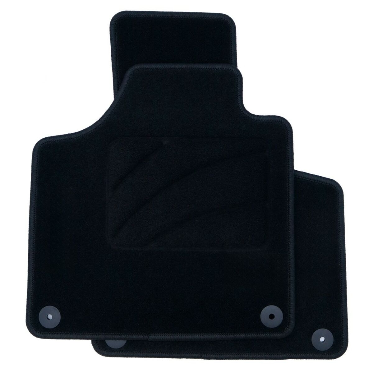 Set med bilgolvmattor OCC Motorsport OCCD0007 5 Delar - 2