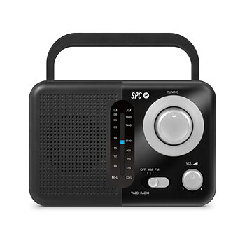 Radio SPC SPC Valdi Svart