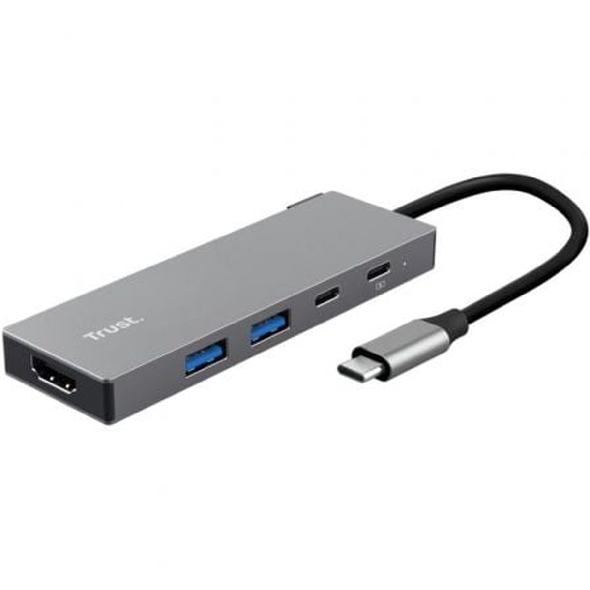 USB-HUB Trust 26062 Grå