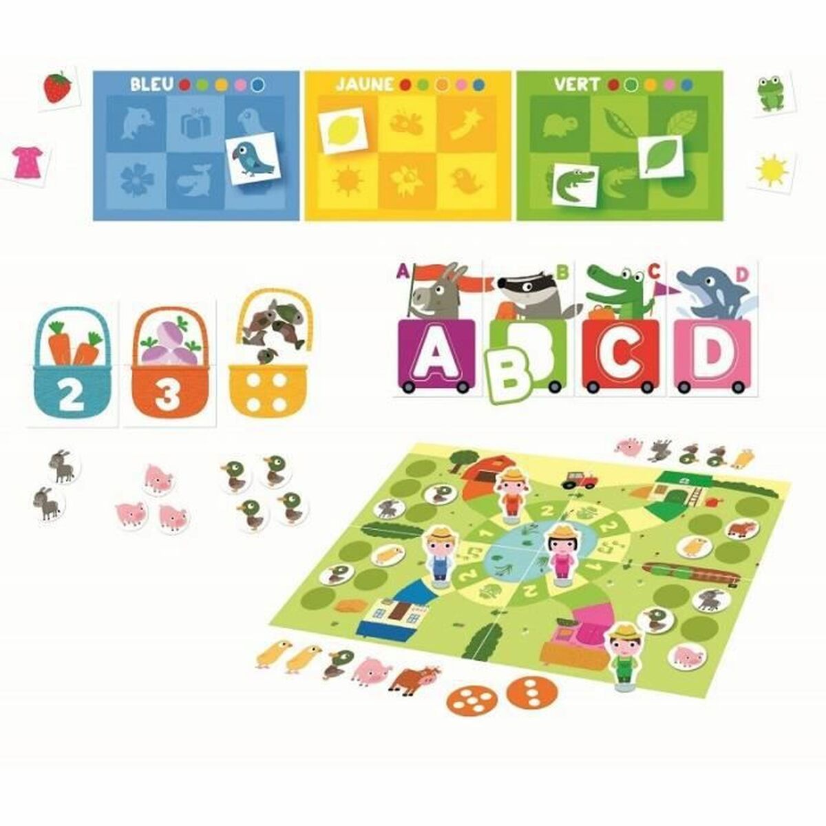 Pedagogiskt spel för små barn Nathan My Large Small Section Box (Franska) (FR) - 2