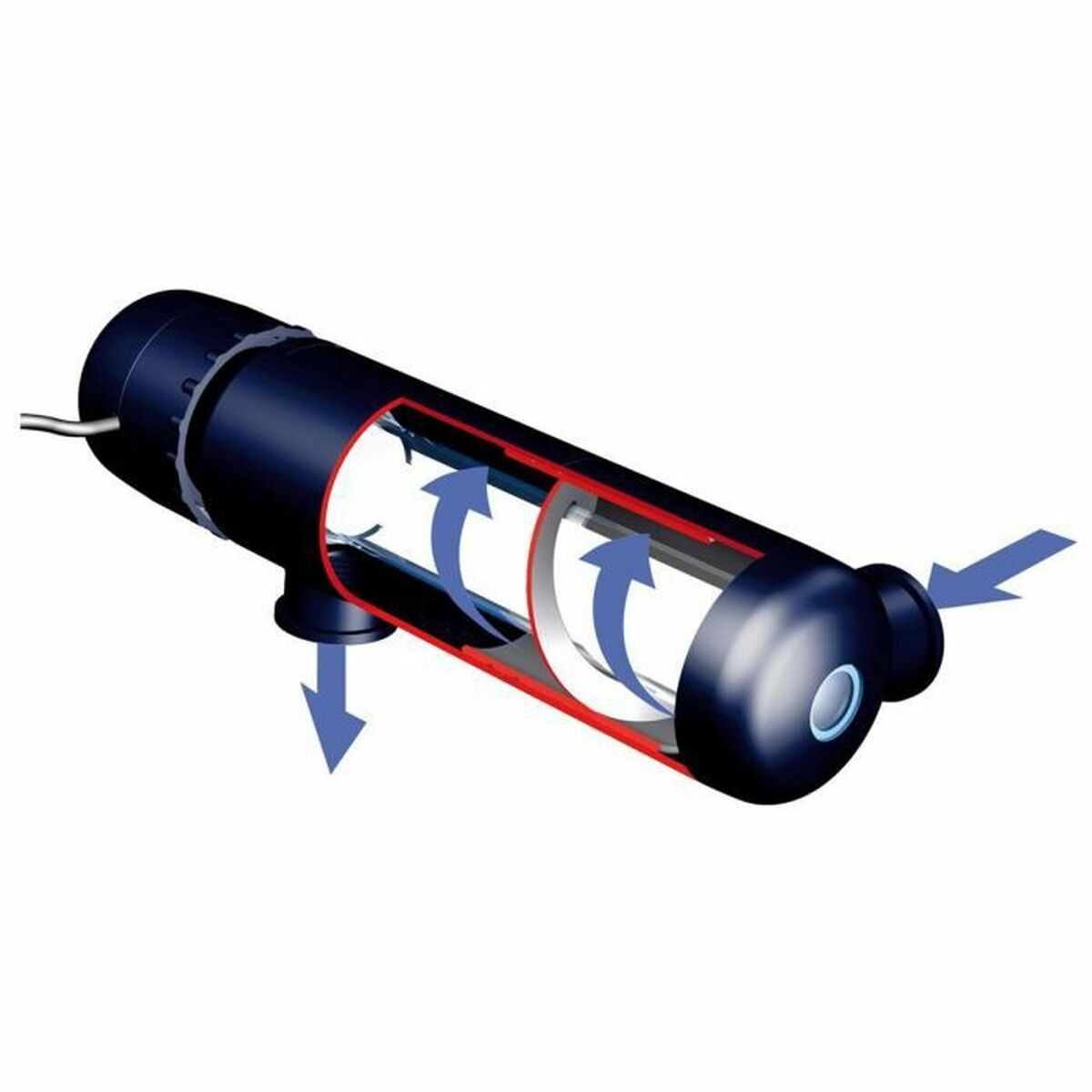 Vattenrening till simbassäng Ubbink AlgClear 2500 - 2