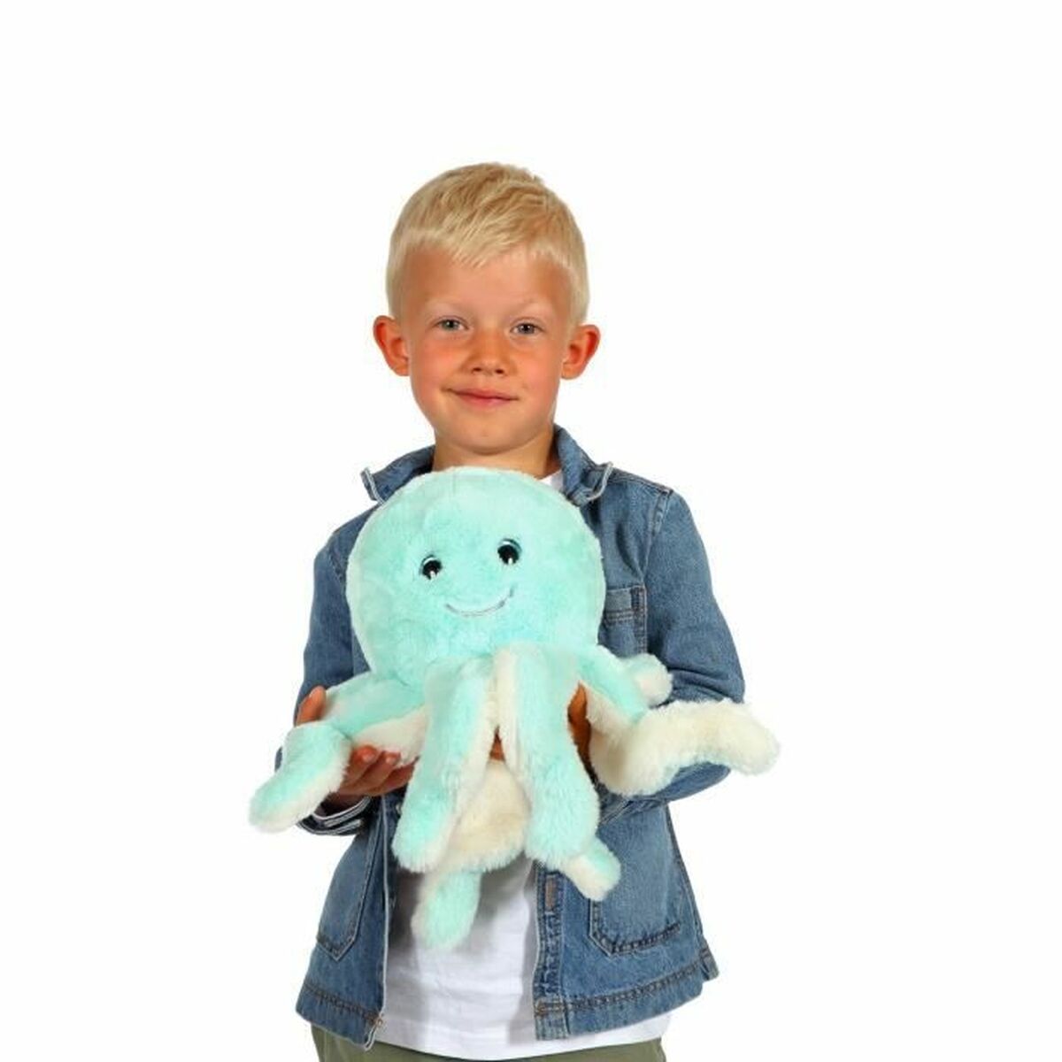Mjukisleksak Gipsy Toys Octopus Plush Blå - 2