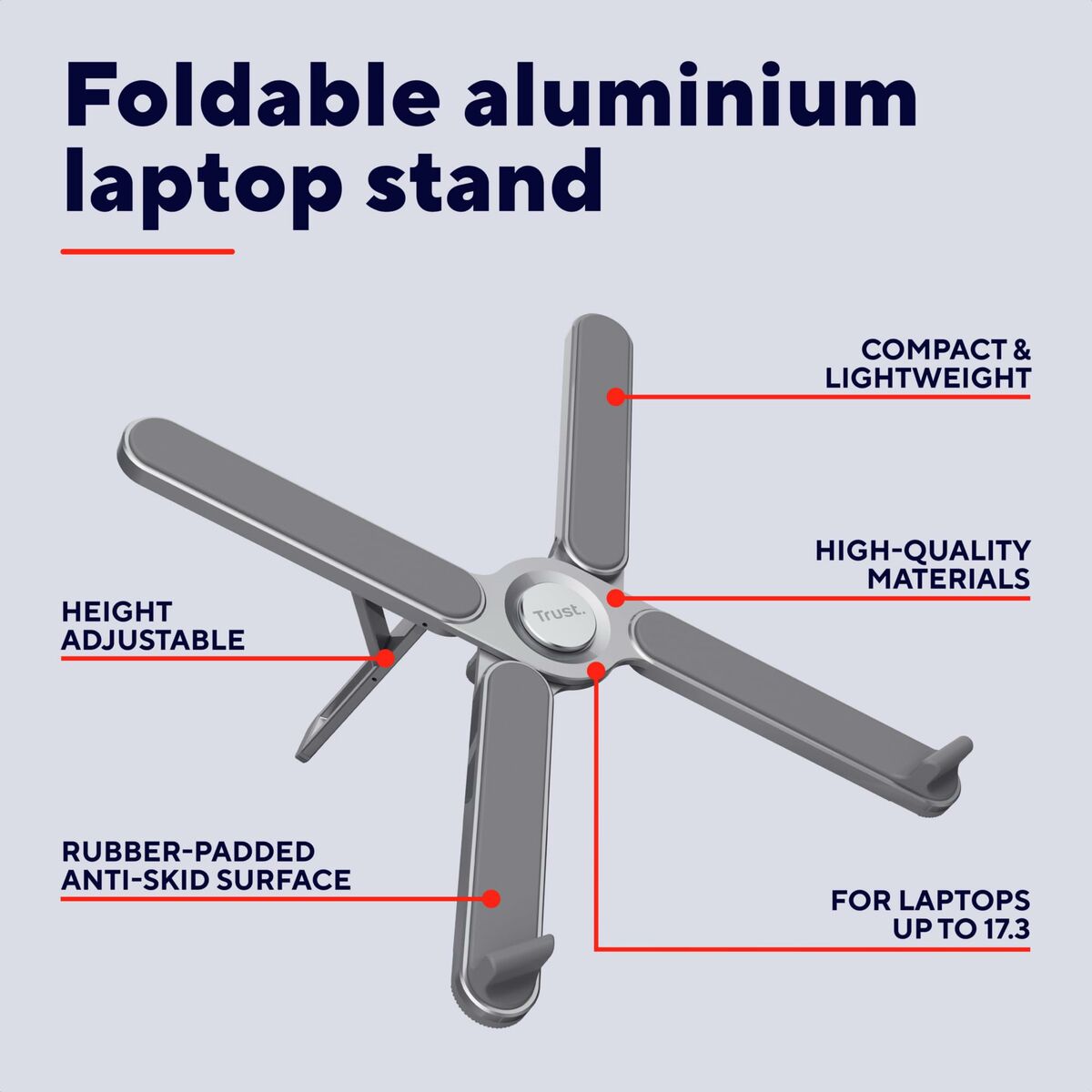 Laptopstöd Trust 25647