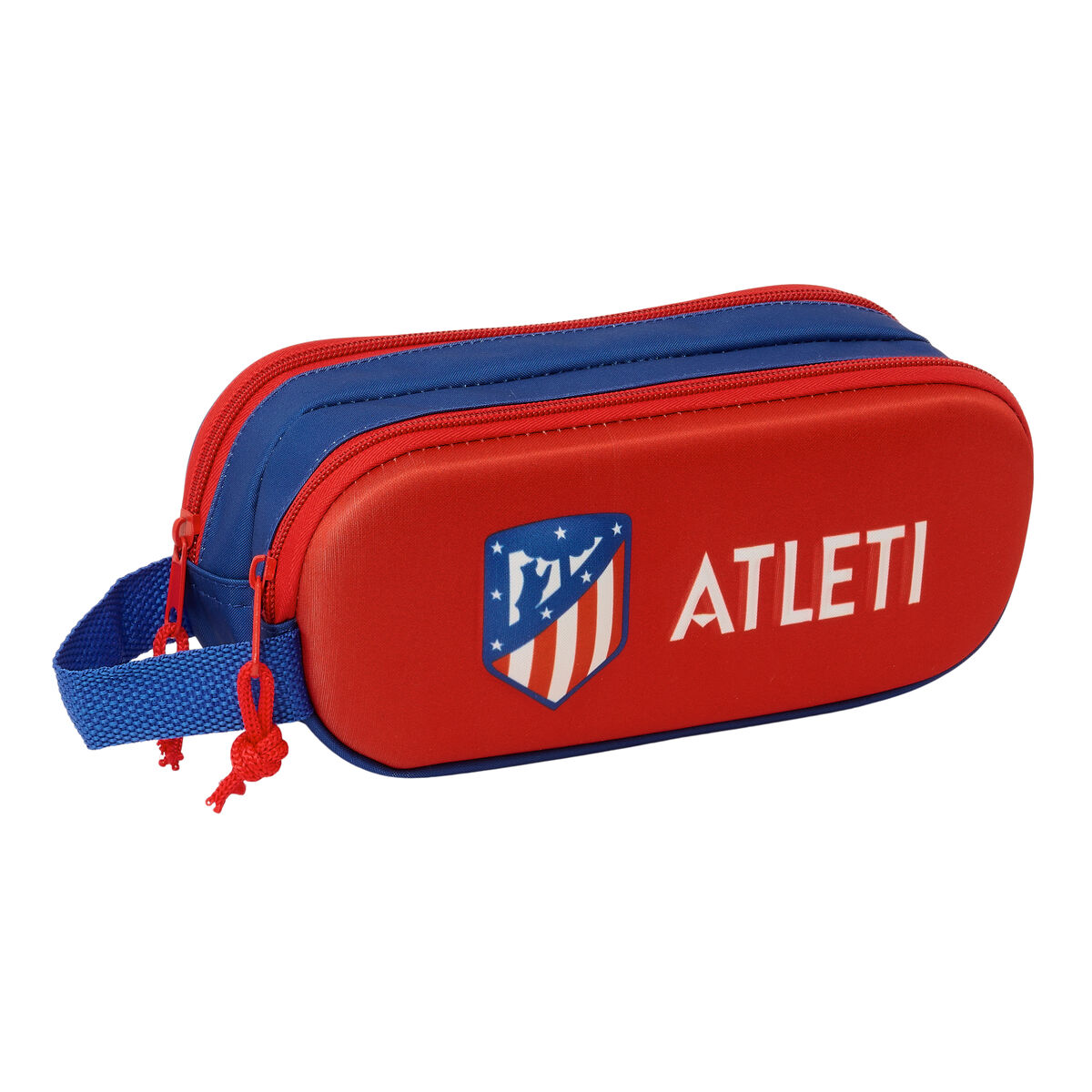 Dubbel bär-allt Atlético Madrid Röd 21 x 8 x 6 cm 3D