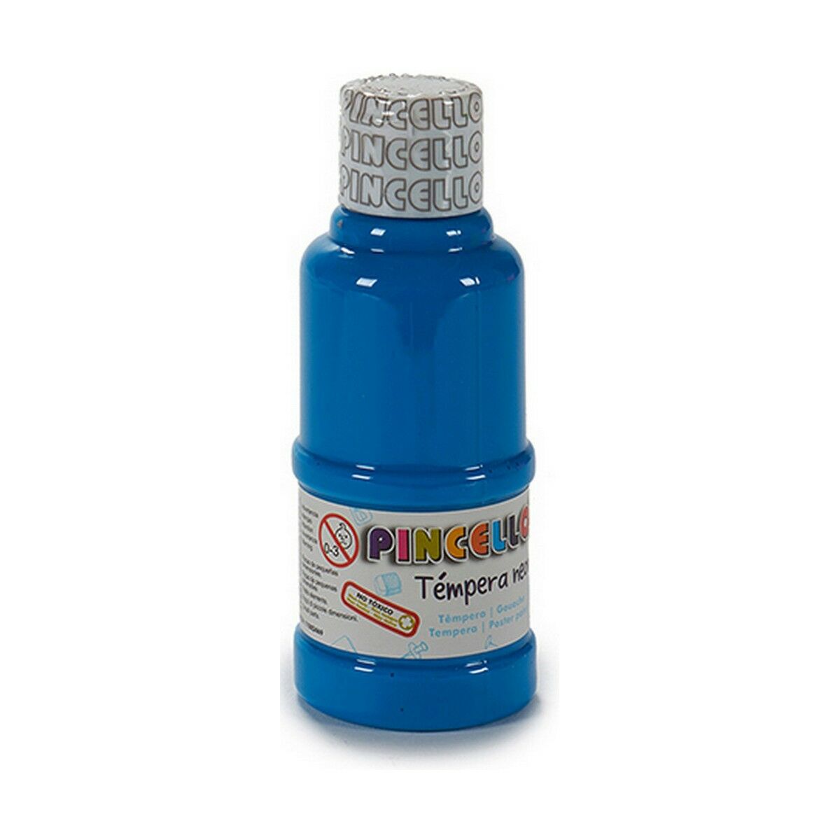 Gouache Pincello Neon Blå 120 ml (12 antal)