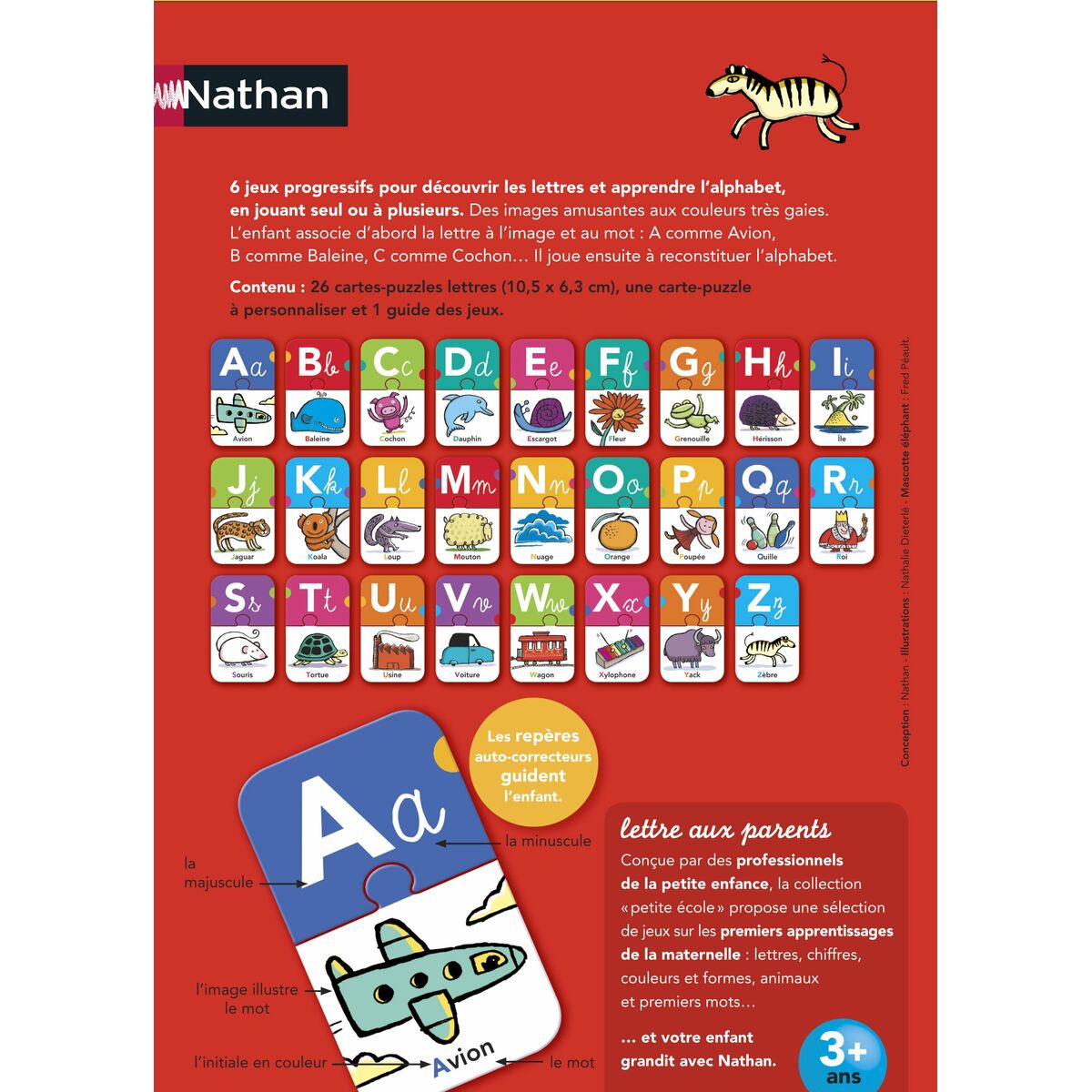 Pedagogiskt spel för små barn Nathan Little School (FR) - 3