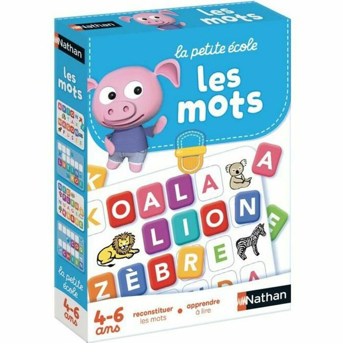 Utbildningsspel Nathan les mots
