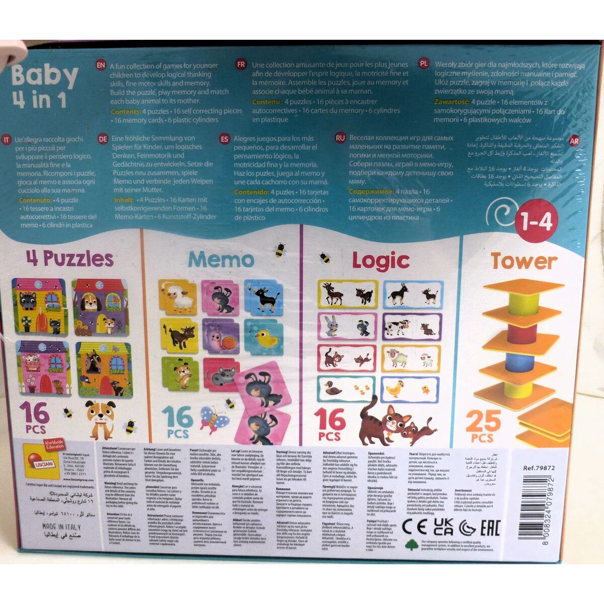 Utbildningsspel Lisciani Giochi - 3