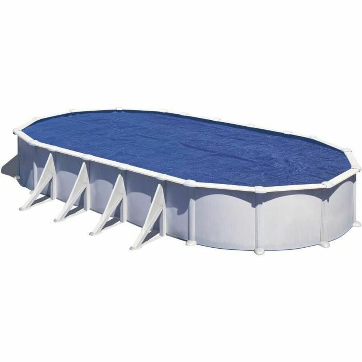 Pool Cover Gre   Blå 5 x 3 m