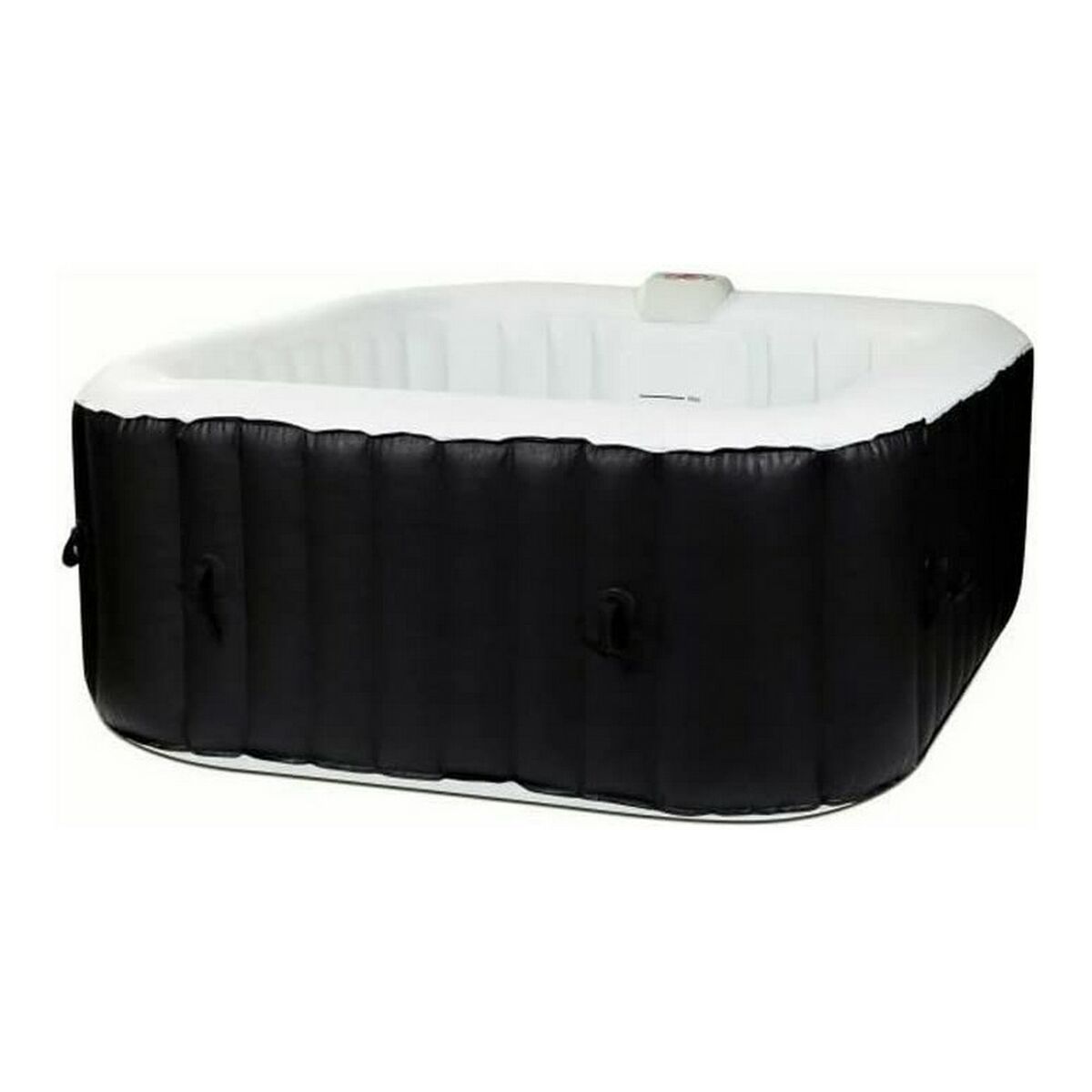 Inflatable Spa Sunspa Fyrkantig Svart 4 personer (155 x 155 x 65 cm)