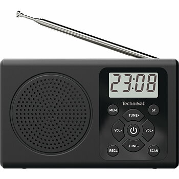 Transistorradio ELBE 76-5018-00 Svart