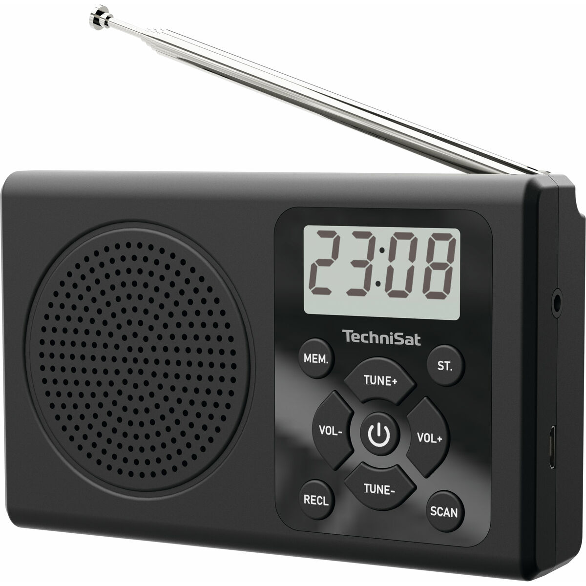Transistorradio ELBE 76-5018-00 Svart - 3