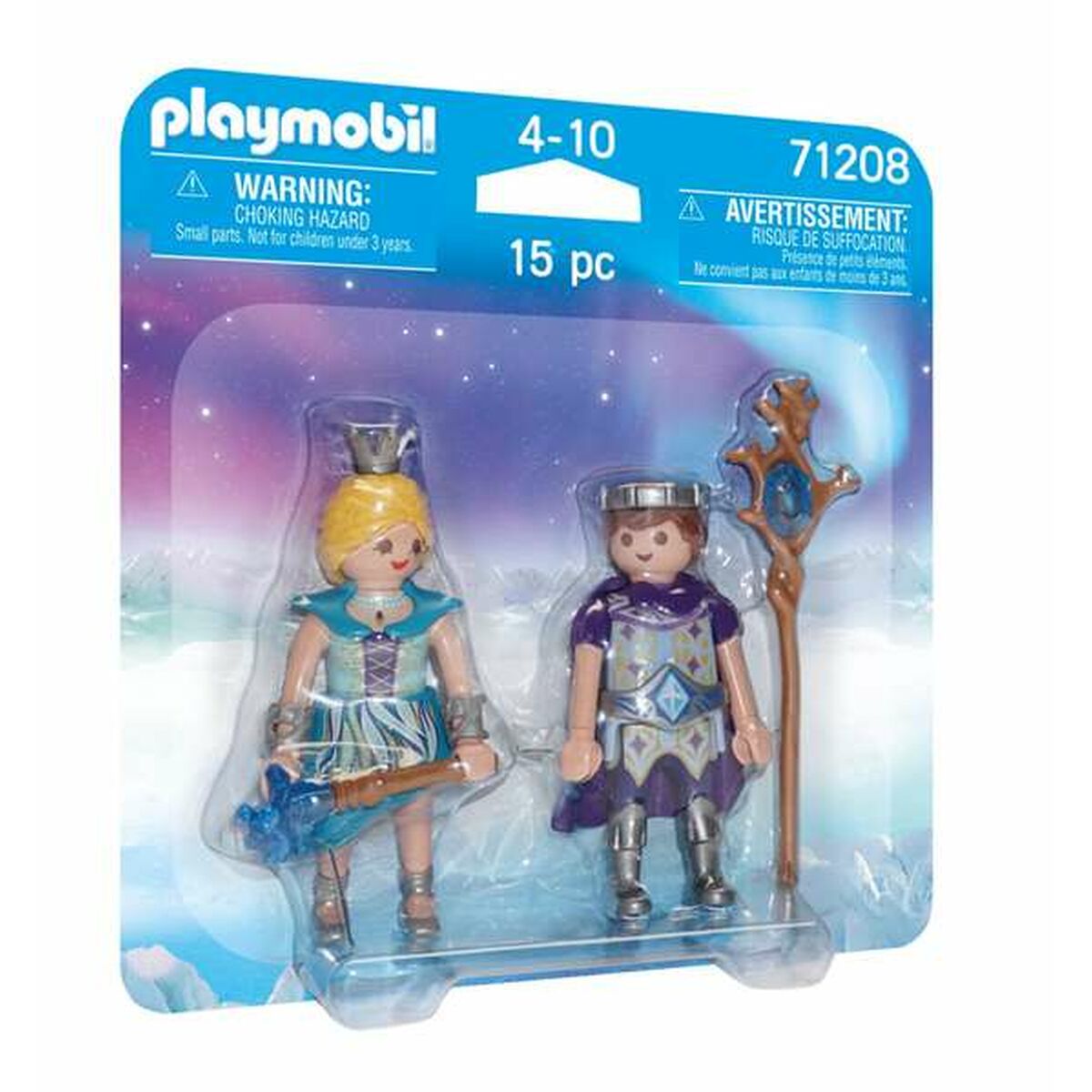 Actionfigurer Playmobil 71208 Prins Prinsessa 15 Delar Duo