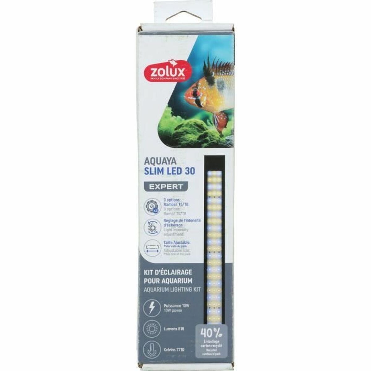 LED trakovi Zolux 300 cm Kallvit