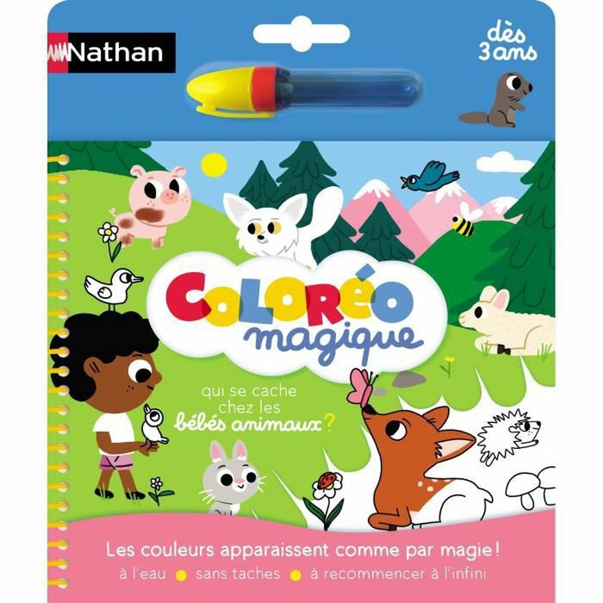 Ritningsset Nathan Baby animals - 3