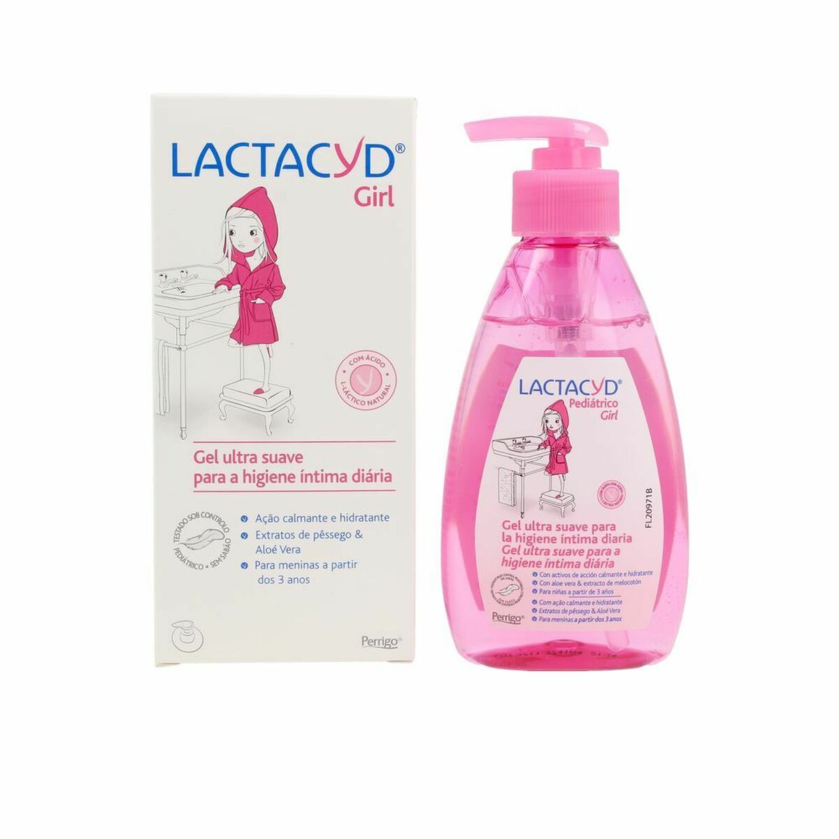 Intimhygiengel Lactacyd Lactacyd Pediátrico 200 ml Mjukt Flickor