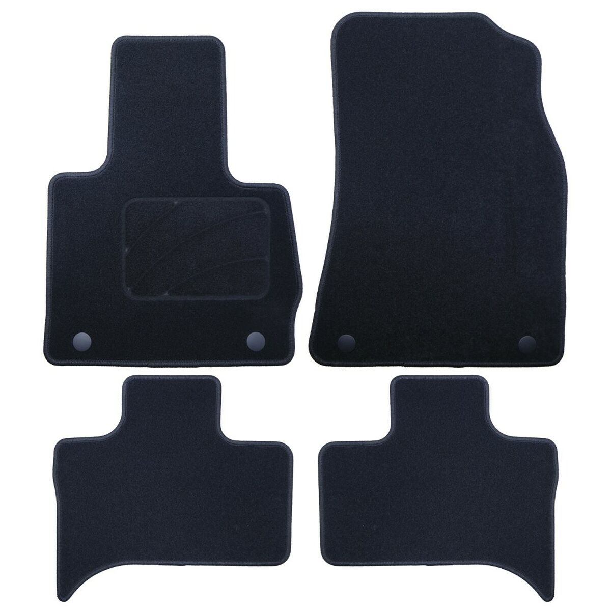 Set med bilgolvmattor OCC Motorsport OCCBW0010 Bmw E53 X5