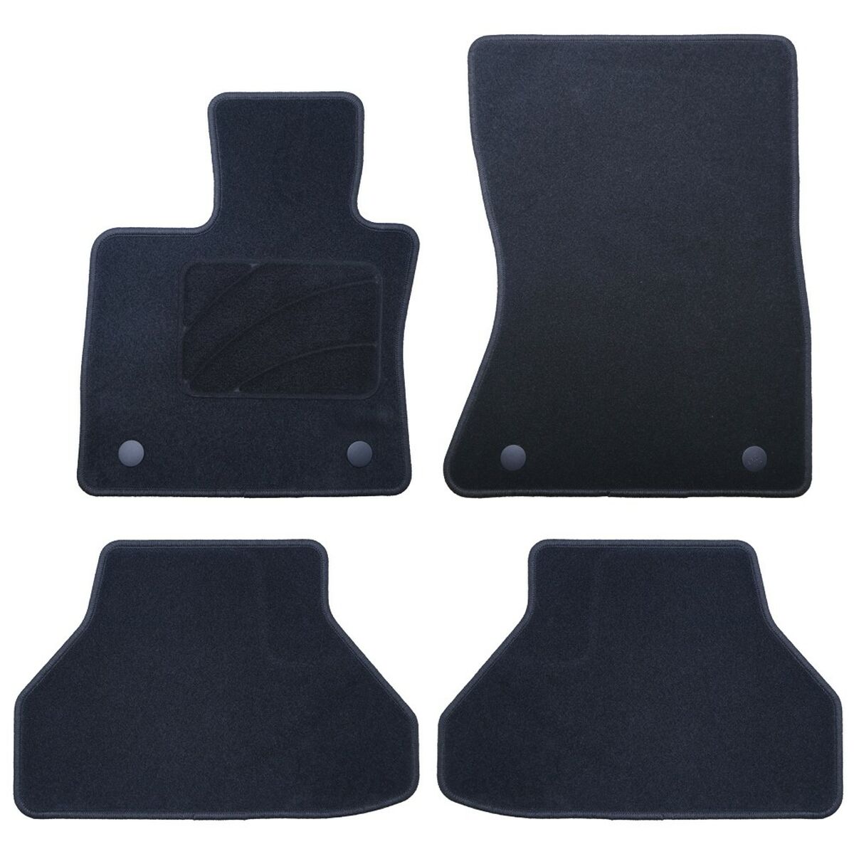 Set med bilgolvmattor OCC Motorsport OCCBW0017 Bmw E71 X6 5 Delar
