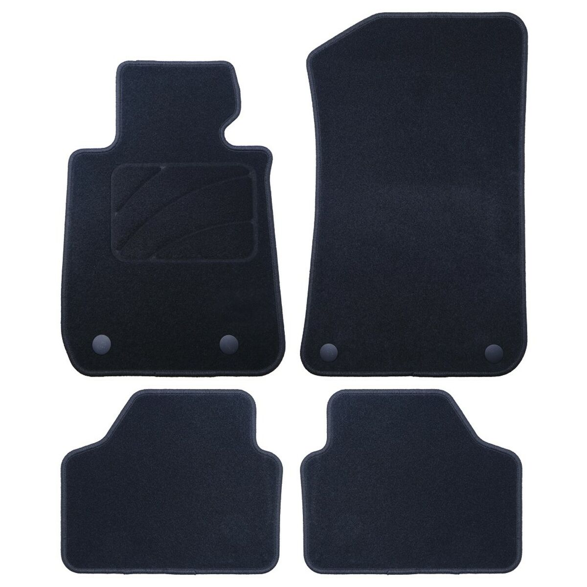 Set med bilgolvmattor OCC Motorsport OCCBW0021 Bmw E84 X1 5 Delar