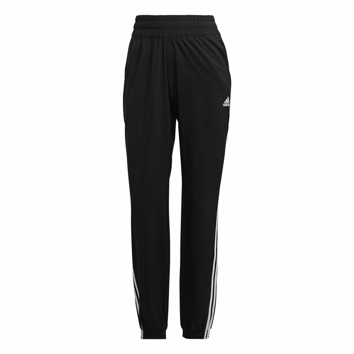 Långa träningsbyxor Adidas Icnsvn Svart Kvinna