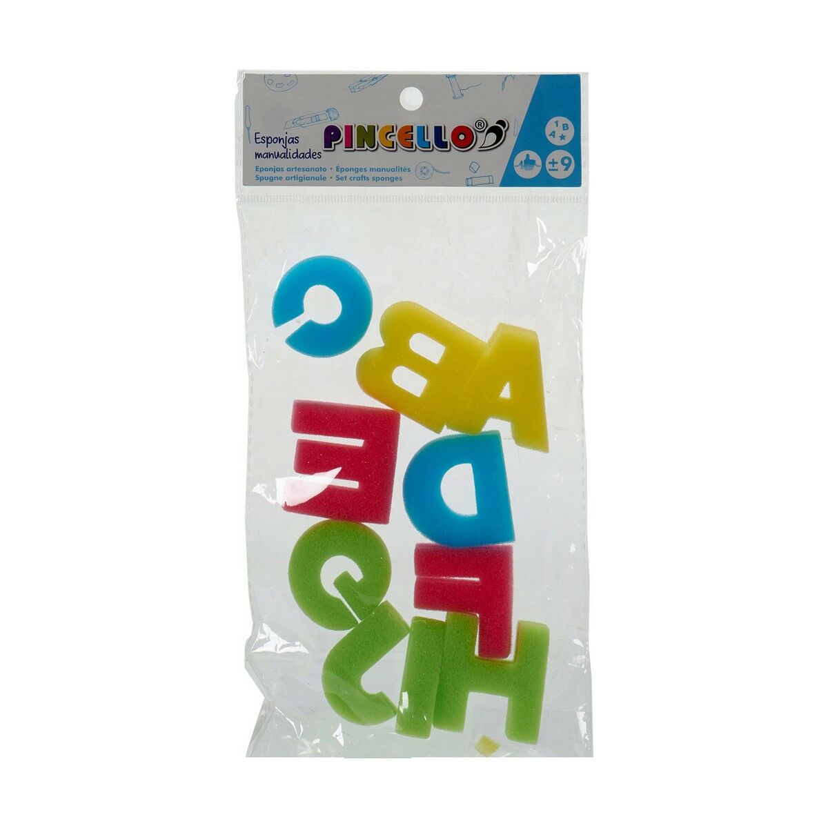 Badsvampar Pincello Hantverk Multicolour (12 antal) - 3