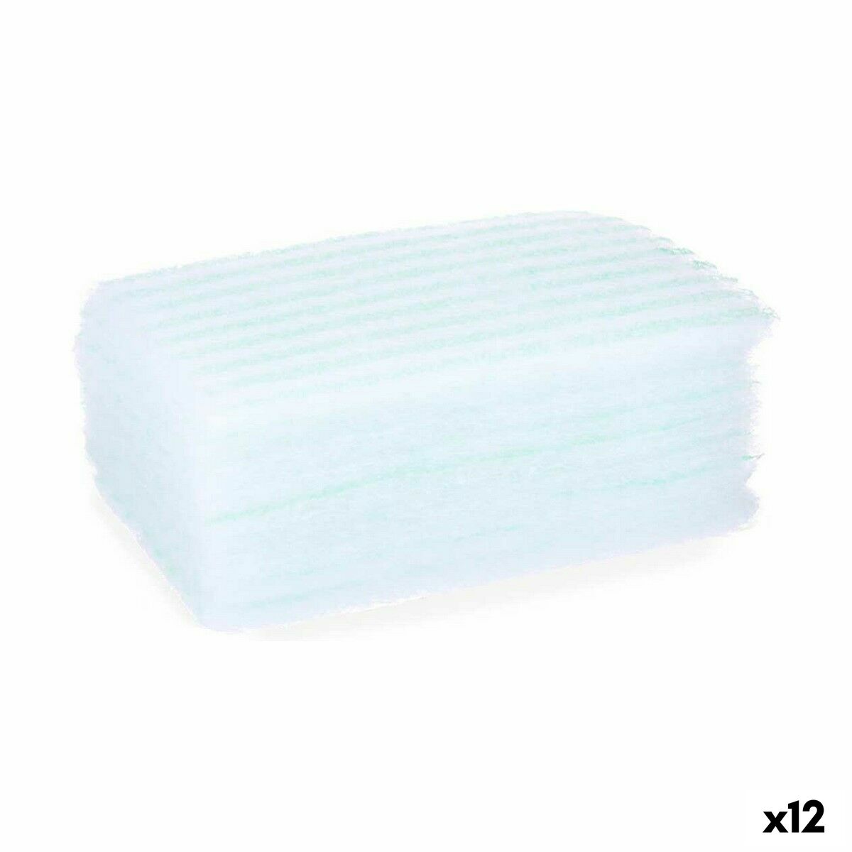 Rengöringssvamp Berilo Blå Vit 19,5 x 12 x 1,5 cm Tvål (12 antal)