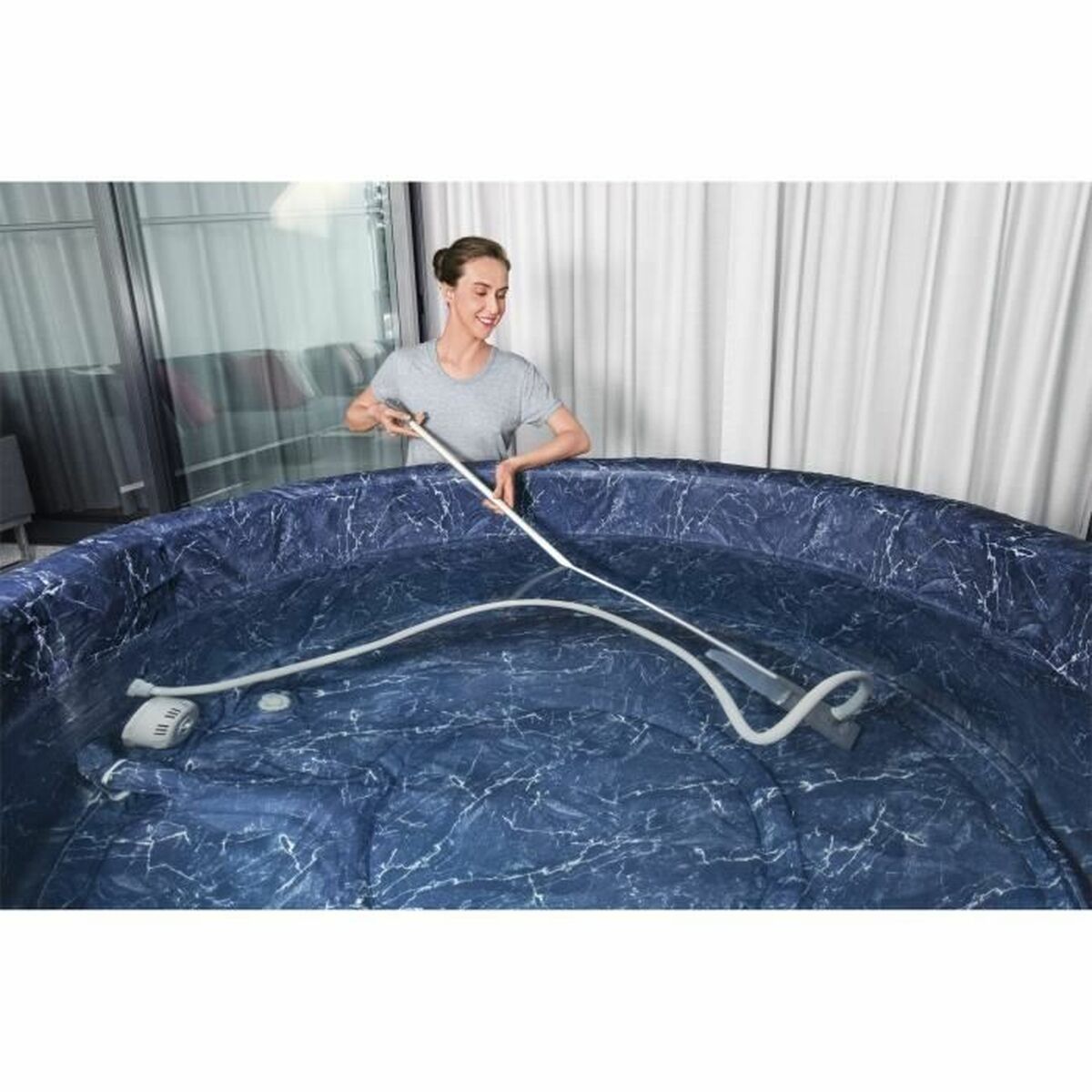Handhållen Pool Cleaner Bestway Lay-Z-Spa - 2