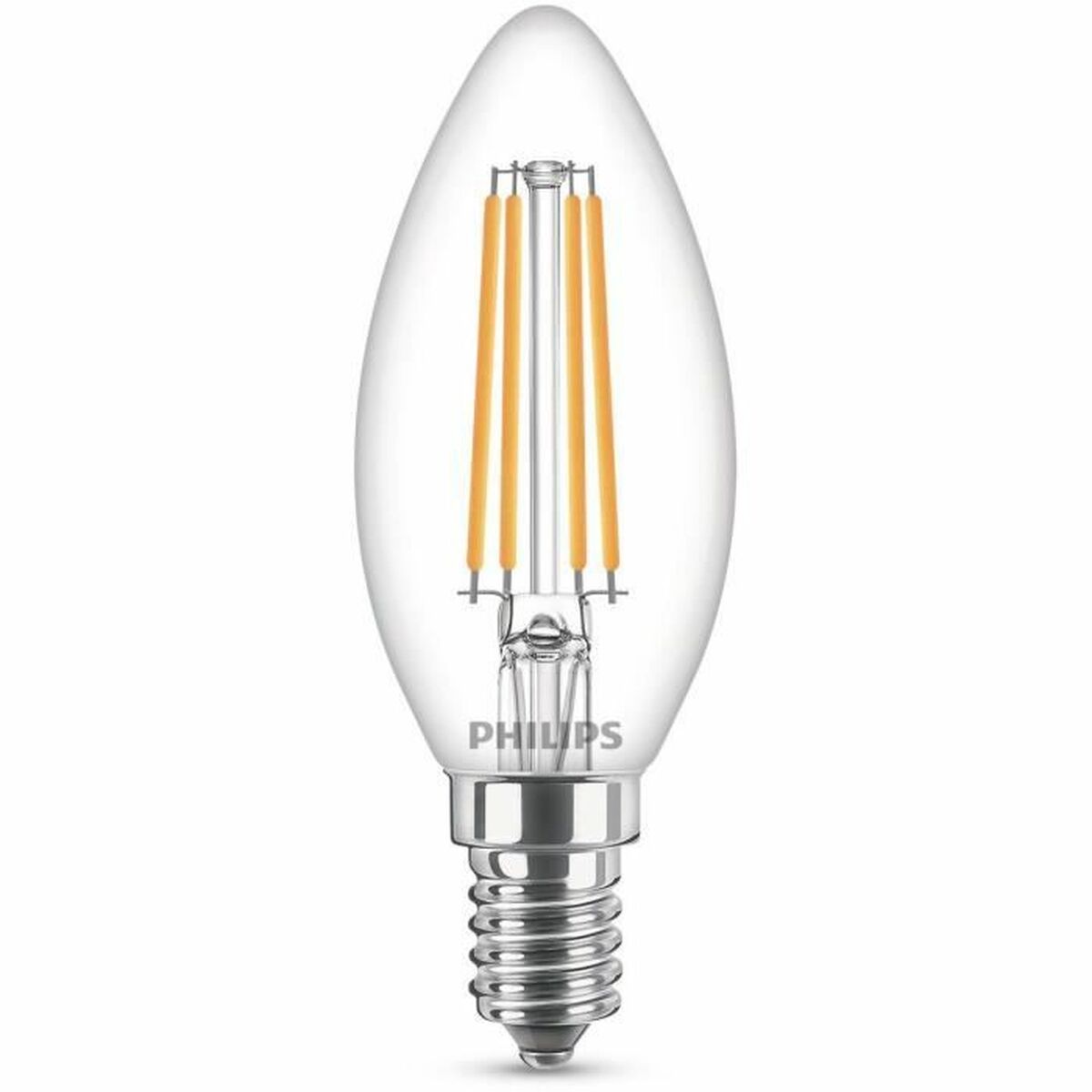 LED-lampa Ljus Philips Equivalent  E14 60 W Vit E (2700 K)