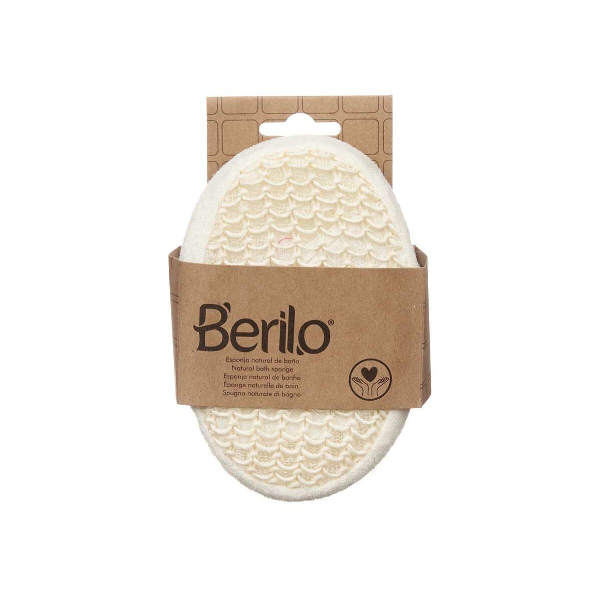 Rengöringssvamp Berilo Vit Beige 11 x 15 x 5 cm (12 antal) - 2