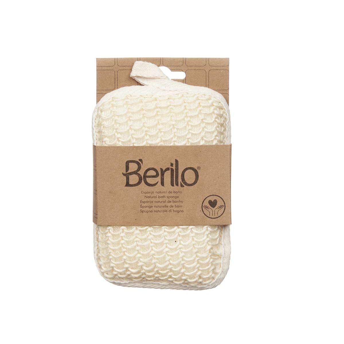 Rengöringssvamp Berilo Vit Beige 11 x 16,5 x 3 cm (12 antal) - 2