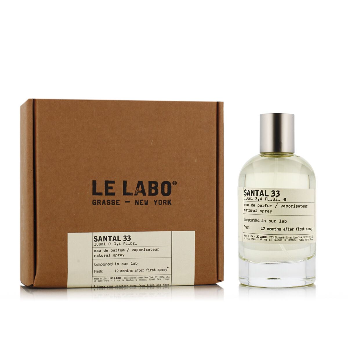 Parfym Unisex Le Labo SANTAL 33 100 ml