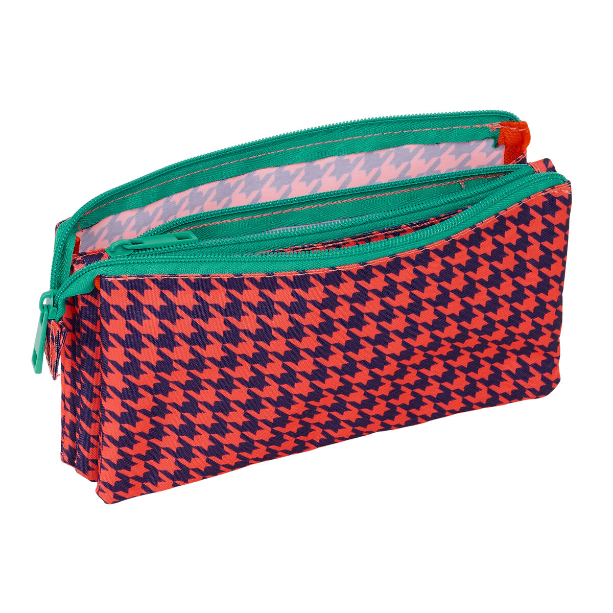 Bag Nait Nait Pata de gallo coral Korall 22 x 12 x 3 cm - 2