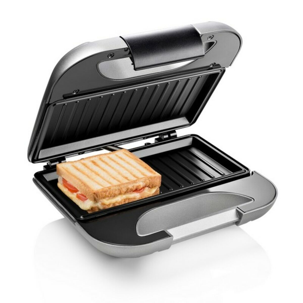 Smörgåssgrill Princess 01.127003.01.001 Svart Silvrig 750 W
