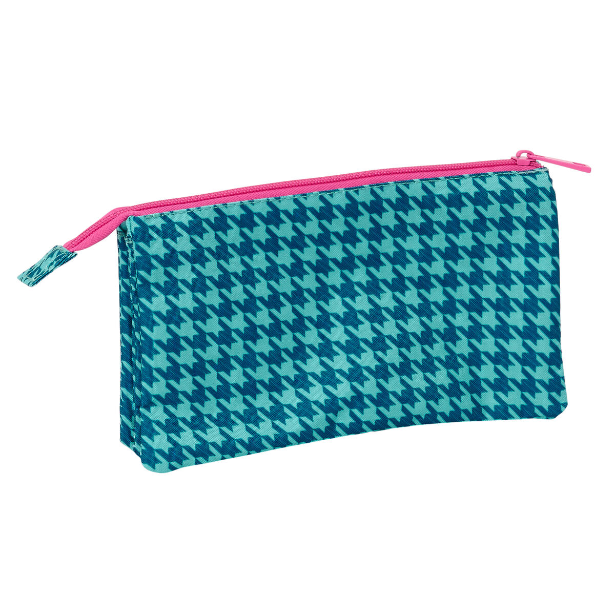 Bag Nait Nait Pata de gallo verde Grön 22 x 12 x 3 cm - 3