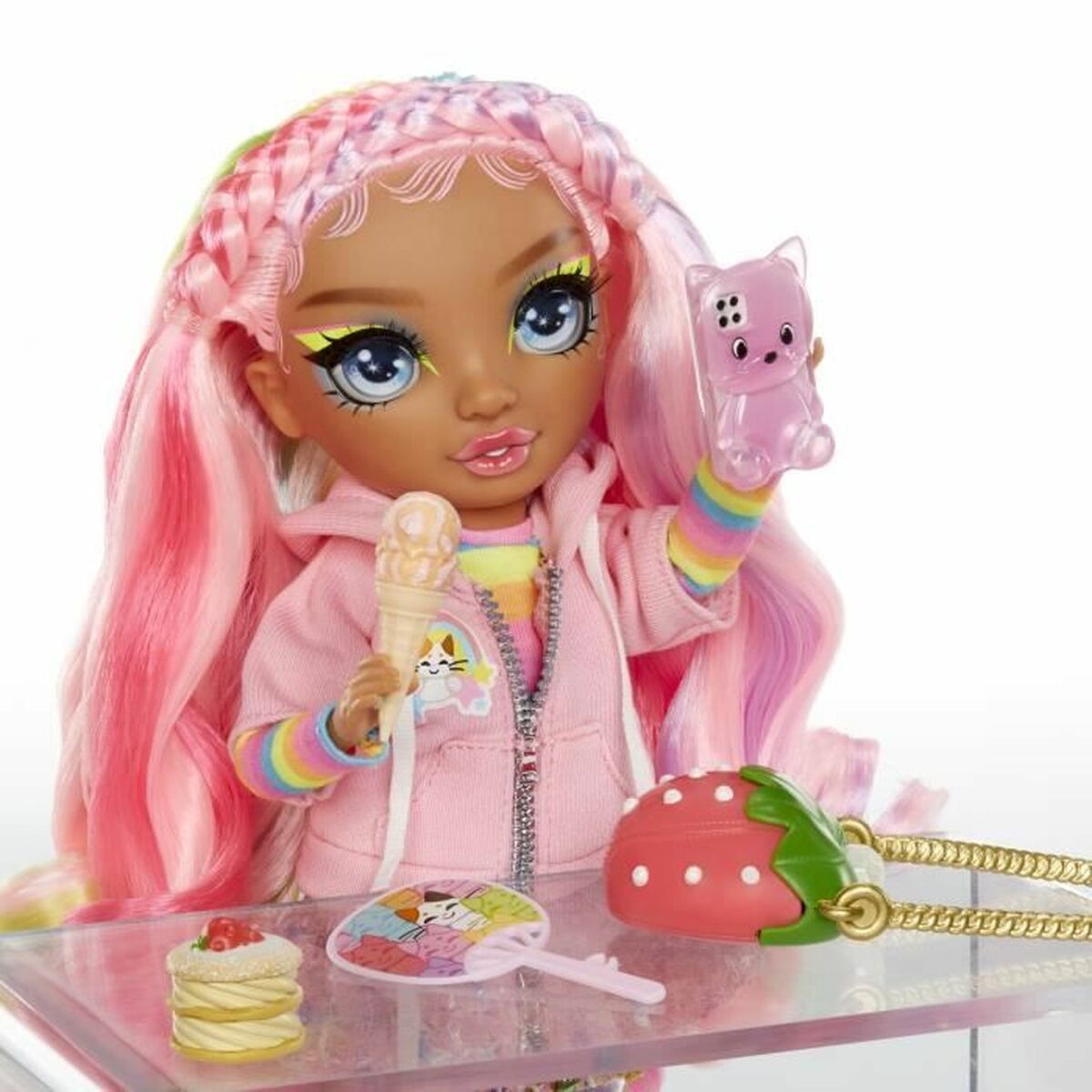 Babydocka med tillbehör Rainbow High Sparkle & Shine - 3