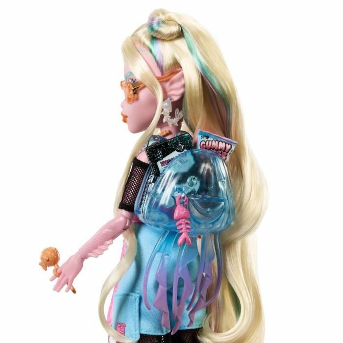 Babydocka med tillbehör Monster High Lagoona Blue - 3