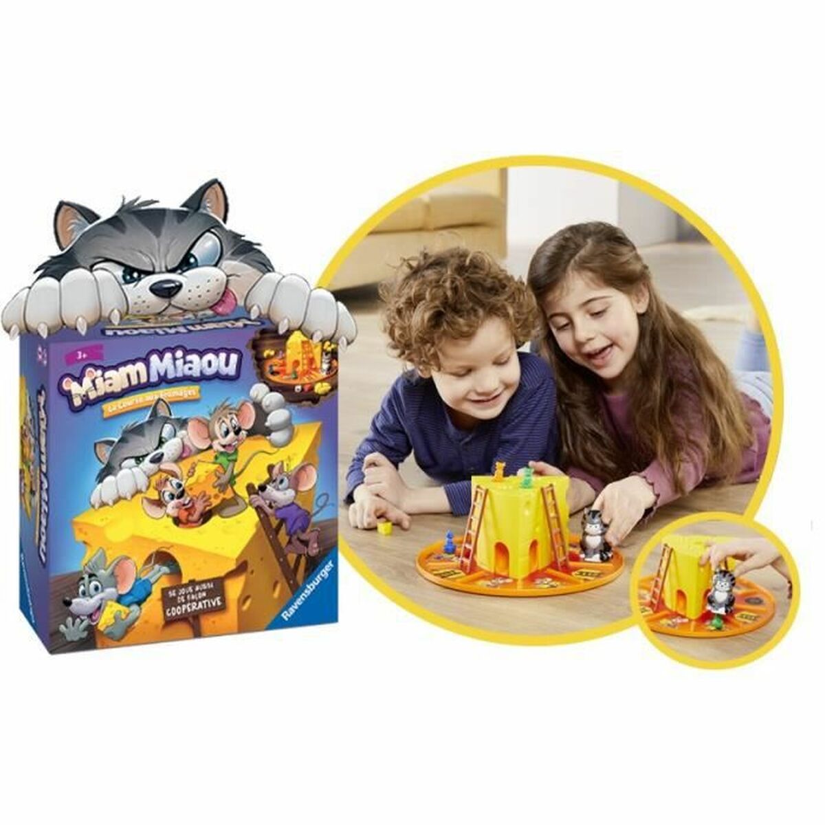 Sällskapsspel Ravensburger Miam Miaou 27 x 11 x 27 cm 27 x 27 x 11 cm - 3