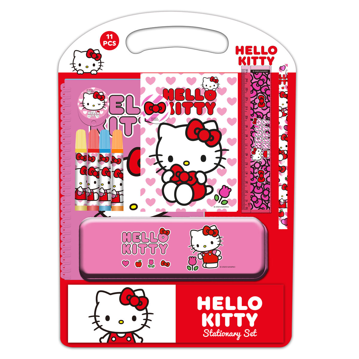 Pennset Hello Kitty Iconic Vit Röd